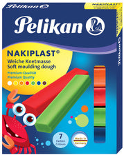 Pelikan hoogwaardige boetseerklei Nakiplast 196/7, assorti