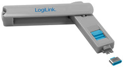 LogiLink USB-C veiligheidsslot, 1 sleutel / 4 sloten