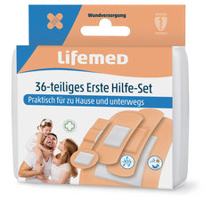 Lifemed Eerste Hulp Pleisterset, 36 stuks
