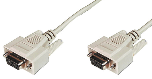 DIGITUS 9-polige Sub-D kabel, koppeling - koppeling, 2,0 m