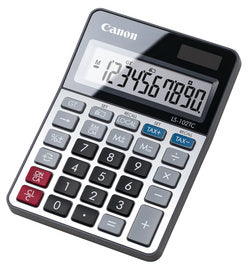 Canon LS-102 TC bureaurekenmachine, werkt op zonne-energie/batterijen