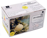 Jamasia LED-lichtketting, groen, 80 lichten, IP 44