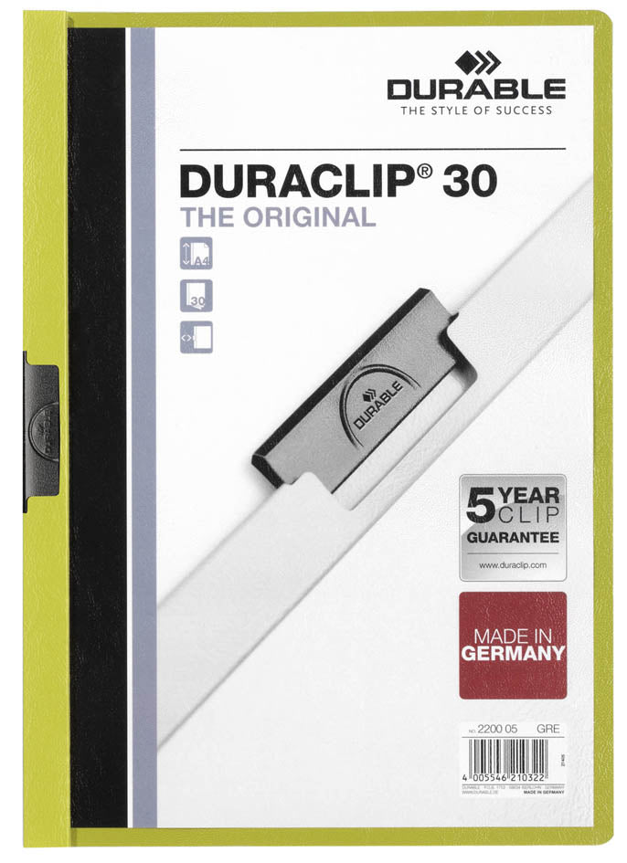 DURACLIP ORIGINAL 30, DIN A4, lichtblauw