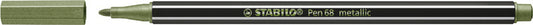 STABILO Vezelpen 68 metallic, zilver