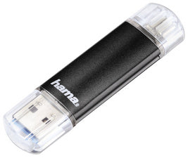 hama USB 3.0 OTG geheugenstick FlashPen Laeta Twin, 64 GB