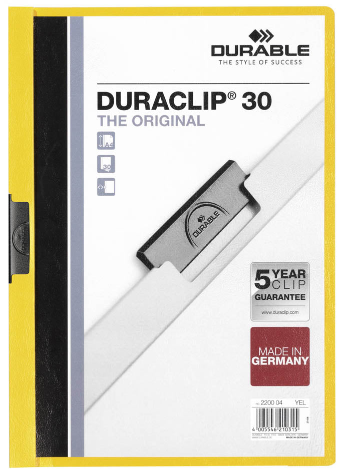 DURACLIP ORIGINAL 30, DIN A4, lichtblauw