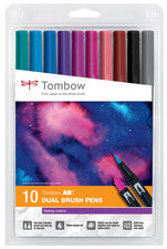 Tombow DUAL BRUSH PEN ABT, 10 st. Galaxy