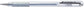 Pentel Hybrid Gel Grip K118L gel rollerbalpen, wit