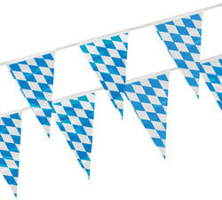 PAPSTAR Damast tafelkleed Beiers blauw, (B)1.0 x (L)10 m