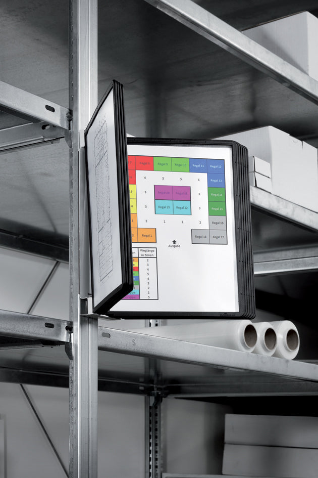 DURABLE VARIO MAGNET 10 displaysysteem, complete set