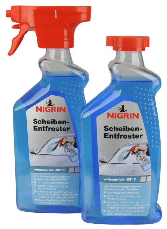 NIGRIN Autoruitontdooier, 500 ml pompverstuiver