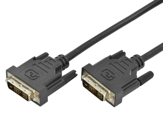 DIGITUS DVI-D 18 1 kabel, single link, zwart, 2,0 m