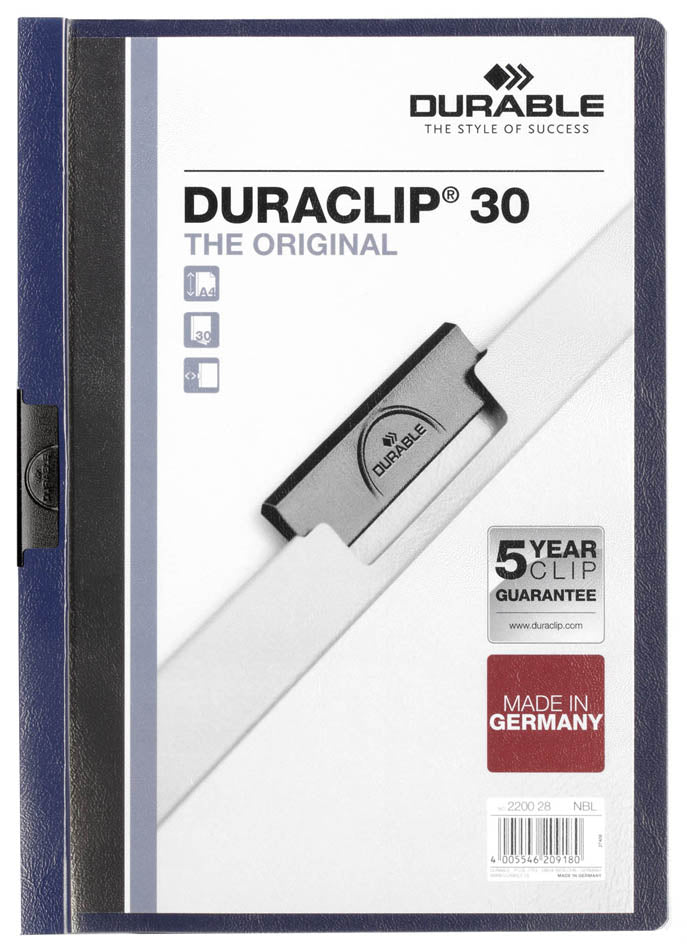 DURACLIP ORIGINAL 30, DIN A4, lichtblauw