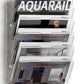 DURABLE Wandbrochurehouderset FLEXIPLUS 6, A4, 6 vakken
