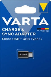 VARTA Adapter - Micro USB naar USB 3.1 Type C
