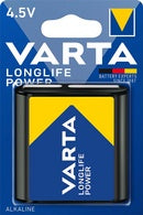 VARTA alkalinebatterij LONGLIFE Power, 4,5 V plat blok