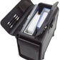 Alassio Pilot Case SILVANA, imitatieleer, zwart