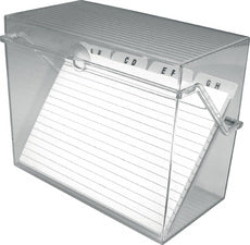helit kleine archiefdoos de index, A6 liggend, glashelder