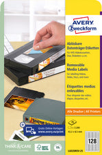 AVERY Zweckform Stick Lift Etiketten voor Dia, 43,2 x 8,5 mm