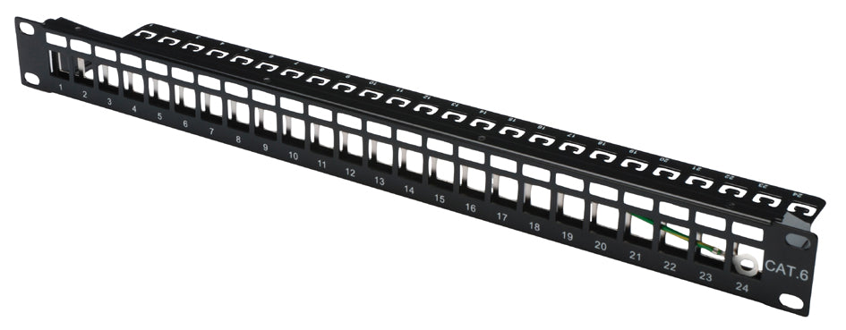 DIGITUS 19 modulair patchpaneel voor Keystone modules