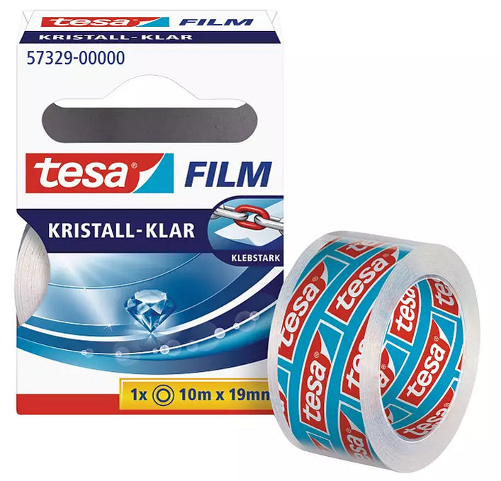 tesa Film, glashelder, pak van 10, 15 mm x 33 m