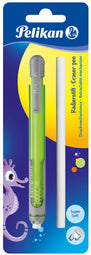 Pelikan gum vulpotlood incl. reserve gum, assorti kleuren