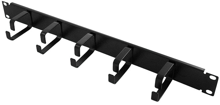 LogiLink 19 patchpaneel, 1 U, 5 kabelmanagementbeugels
