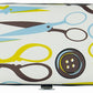 KLEIBER naai-etui voor op reis, 24-delig, blauw