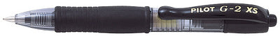 PILOT gelpen G2 XS7 PIXIE, zwart