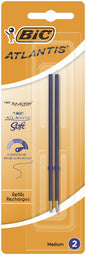BIC Balpenvulling X-Smooth Refill, blauw, blister van 2