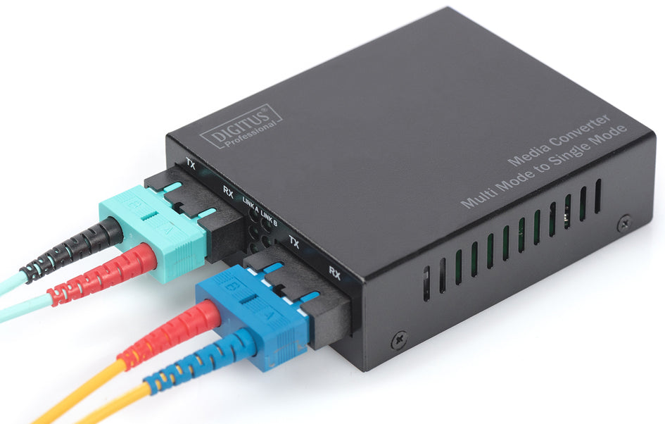DIGITUS Fast Ethernet Multimode/Singlemode Media Converter