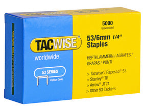 TACWISE nieten 53/6 mm, gegalvaniseerd, 5.000 stuks