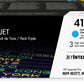 HP toner 410X, 5.000 pagina's, OEM CF252XM, cyaan, magenta en geel