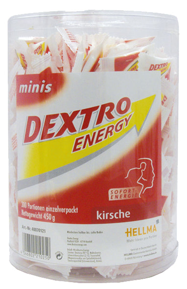 Dextro Energy Minis Dextrose, in helder rond blik
