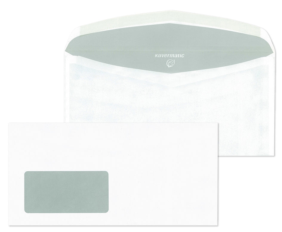 MAILmedia-envelop Kuvermatic C6/5, 114 x 229 mm