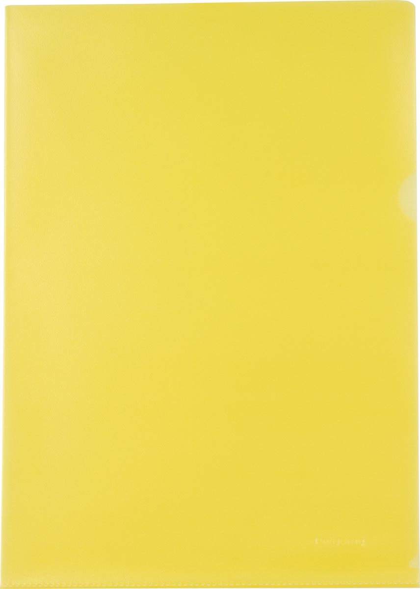 Pergamy L-map, ft A4, PP van 120 micron, pak van 25 stuks, geel