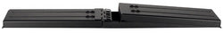 LogiLink 19 muurbeugel, 2 HE, zwart (RAL9003)
