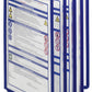 DURABLE bordenhouder 5 SHERPA, voor 5 A4 borden, grijs