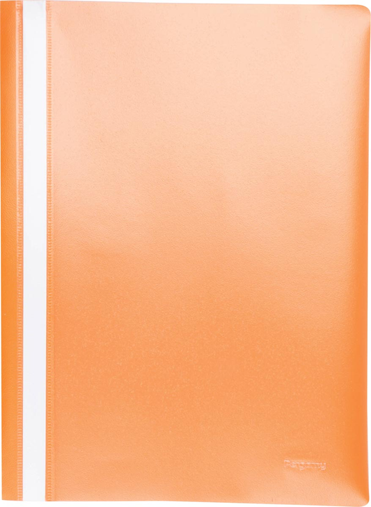 Pergamy snelhechtmap, ft A4, PP, pak van 25 stuks, oranje
