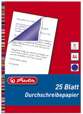 herlitz zelfkopiërend papier, DIN A4, inhoud: 25 vel