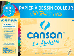 CANSON tekenpapier Mi-Teintes, 240 x 320 mm, 160 g/m