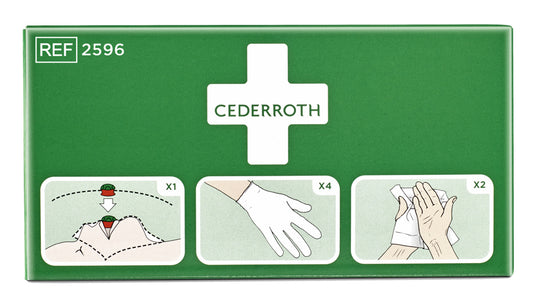 CEDERROTH Eerste Hulp Beschermingsset, 3-delig