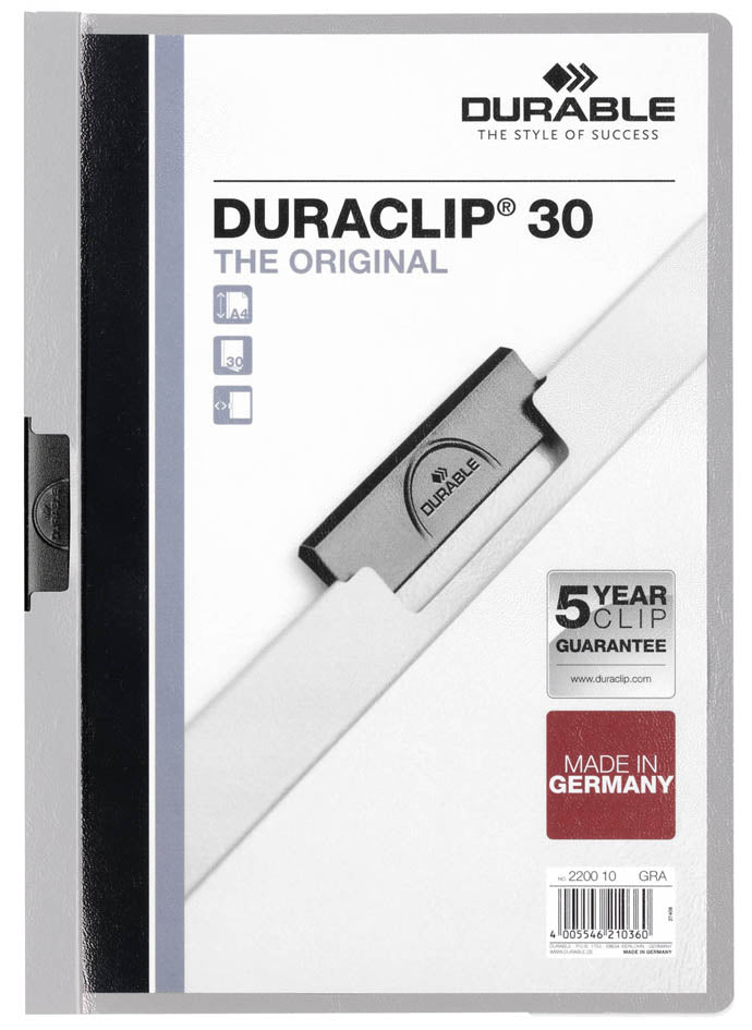 DURACLIP ORIGINAL 30, DIN A4, lichtblauw