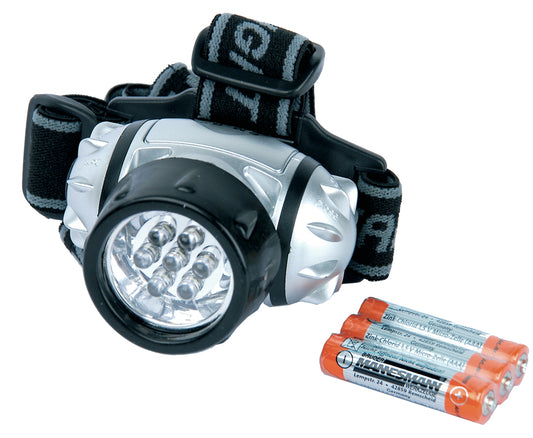 BRÜDER MANNESMANN LED-koplamp, draaibaar, met 7 LED's
