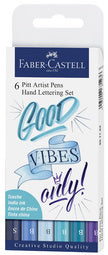 FABER-CASTELL PITT tekenpen, inktpotlood, set van 6