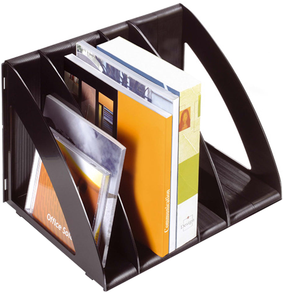 CEP Confort modulaire tijdschriftenmappenset, 6 stuks, zwart