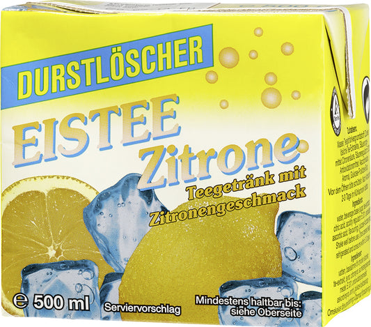 Dorstlesser Verfrissende drank IJsthee Citroen smaak