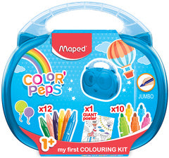 Ik heb mijn eerste Malkoffer COLOR'PEPS, 23-teilig in kaart gebracht.