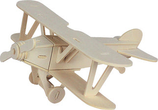 Marabu KiDS 3D Puzzel Vliegtuig Dubbeldekker, 25 stukjes