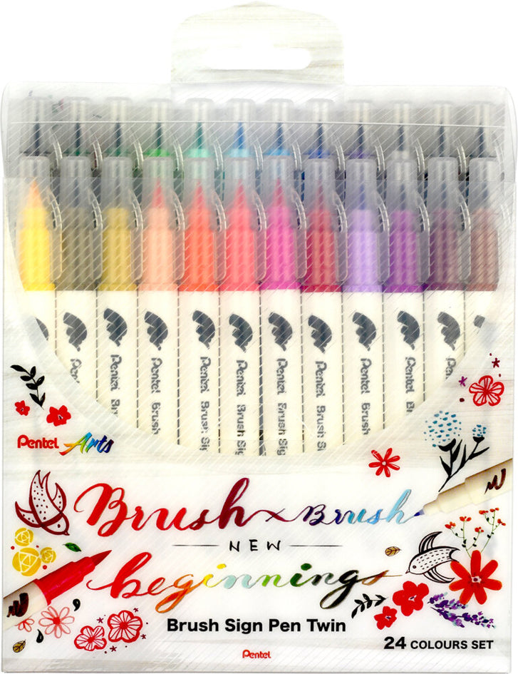 Pentel BrushBordstift
